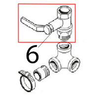 Valvola sfera MF 1" Angelo Po 1G1CP2G