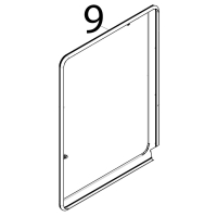 Guarnizione incassata facciata Tecnoeka KF 1010 EV UD