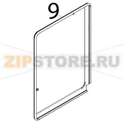 Guarnizione incassata facciata Tecnoeka KF 1010 EV UD Guarnizione incassata facciata Tecnoeka KF 1010 EV UDЗапчасть на деталировке под номером: 9