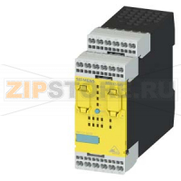 SIRIUS, CENTRAL UNIT 3RK3 ASISAFE BASIC ДЛЯ MODULAR SAFETY SYSTEM 3RK3 1/2F-DI,6DI, 1F-RO,1F-DO,24V DC MONITORING OF ASI SLAVES, CONTROL OF 8 SAFE OUTPUTS ON AS-I BUS PARAMETERIZABLE VIA SW MSS ES WIDTH 45MM SPRING-LOADED TERMINAL UP TO CATEGORY 4 (EN954-