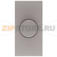 Механизм электронного поворотного светорегулятора, серебристый ABB 2CLA216030N1301