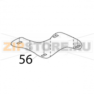 Rubber foot Sato CG412DT Rubber foot Sato CG412DTЗапчасть на деталировке под номером: 56Название запчасти на английском языке: Rubber foot Sato CG412DT.