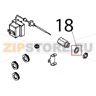 Anello tenuta Ø: 22, Ø: 16.2=1.5 CU Angelo Po FX101G2 Anello tenuta Ø: 22, Ø: 16.2=1.5 CU Angelo Po FX101G2Запчасть на деталировке под номером: 18