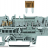 3-conductor fuse terminal block; for mini-automotive blade-style fuses; per DIN 7258-3f, ISO 8820-3; with test option; without blown fuse indication; 2.5 mm; Push-in CAGE CLAMP®; 2,50 mm; gray Wago 2002-1781 - 3-conductor fuse terminal block; for mini-automotive blade-style fuses; per DIN 7258-3f, ISO 8820-3; with test option; without blown fuse indication; 2.5 mm; Push-in CAGE CLAMP®; 2,50 mm; gray Wago 2002-1781
