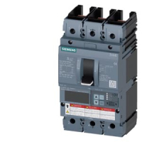 Автоматический выключатель 3VA6 UL frame 250 breaking capacity class C 100kA @ 480V 3-pole, line protection ETU556, LSI, In=250A overload protection ir=100A ...250A short circuit protection Isd=0,6..10x In, iI=1,5..10x In neutral protection optional with