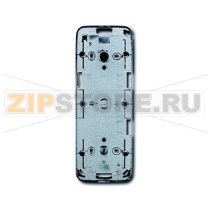 Коробка для открытого монтажа, двухместная, серебристый алюминий ABB 2CKA001799A0906 