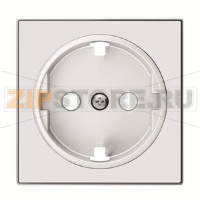 Накладка для розетки, альпийский белый ABB 2CLA858800A1101