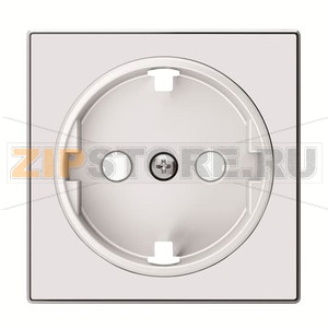 Накладка для розетки, альпийский белый ABB 2CLA858800A1101 