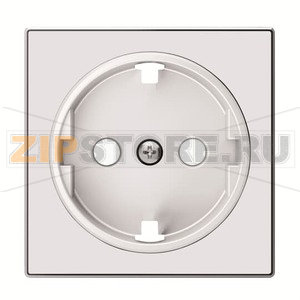 Накладка для розетки, альпийский белый ABB 2CLA858800A1101 