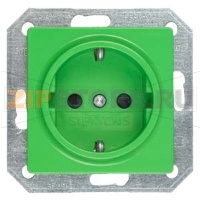 DELTA I-SYSTEM ЗЕЛЕНЫЙ РОЗЕТКА SCHUKO 10A DC/16A AC 250В C ЗАЩИТНЫМ КОНТАКТОМ С БЕЗРЕЗЬБОВЫМИ КОНТАКТНЫМИ ЗАЖИМАМИ ЭЛ.-МЕХ.ЧАСТЬ С ДОП. ЗАЩИТОЙ ОТ ПРИКОСНОВЕНИЯ Siemens 5UB1520