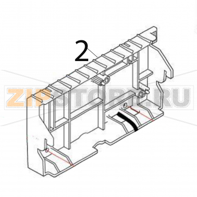 Cutter holder Sato CG412TT Cutter holder Sato CG412TTЗапчасть на деталировке под номером: 2Название запчасти на английском языке: Cutter holder Sato CG412TT.