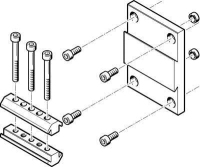 Комплект переходников Festo DHAA-D-L-32-H2