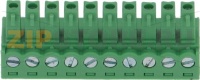 TERMINAL BLOCK 10-POLES PITCH 3.81