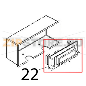 Electronic card Angelo Po IA51 Electronic card Angelo Po IA51Запчасть на деталировке под номером: 22