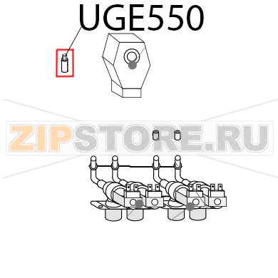 Steam suppression nozzle Gierre FEV 64M Steam suppression nozzle Gierre FEV 64MЗапчасть на деталировке под номером: UGE550