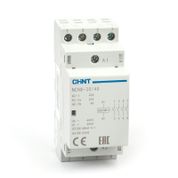 Контактор модульный 20 А, 220-230 В, 50 Гц Chint NCH8-20/40