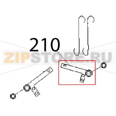 Leva destra Angelo Po KD130EAT Leva destra Angelo Po KD130EATЗапчасть на деталировке под номером: 210
