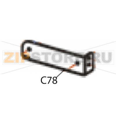 Panel bracket-left Godex EZ-6300 plus Panel bracket-left Godex EZ-6300 plusЗапчасть на деталировке под номером: C-78Название запчасти Godex на английском языке: Panel bracket-left EZ-6300 plus.