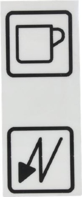 Sticker Heating Elem-Cupwarmer 