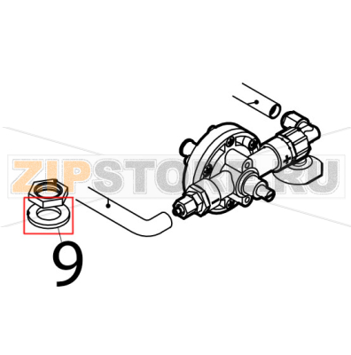 Gasket Silanos N700 PS Gasket Silanos N700 PSЗапчасть на деталировке под номером: 9