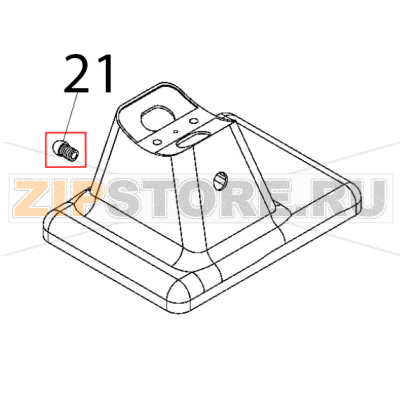Cable clamp PG11 Fimar 12/TS Cable clamp PG11 Fimar 12/TSЗапчасть на деталировке под номером: 21
