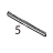 Brush 128 mm Toshiba TEC B-SX4T-GS20-QM-R
