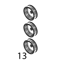 Impeller fan V200x61 Piron P920RXS