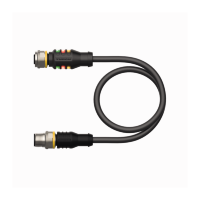 Кабель PUR Turck RKC4.4T-P7X3-2-RSC4.4T/TXL