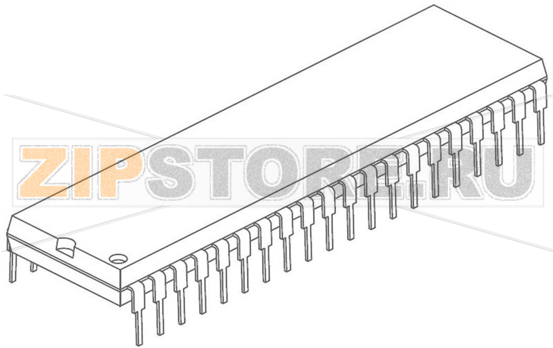 Микроконтроллер встроенный, PDIP-40, 8 Бит, 40 МГц, I/O 3 Microchip Technology PIC18F4520-I/P 