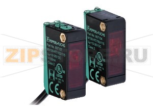 Датчик сквозного луча Thru-beam sensor M100/MV100-RT/35/76a/103/115 Pepperl+Fuchs Описание оборудованияThru-beam sensor, 20 m detection range, red light, light/dark on, DC version, PNP output, sensitivity adjuster, emitter switch-off, fixed cable