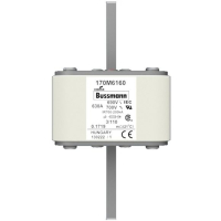 Предохранитель, 630 A, AC 690 В, 200 кА, 3, 76x90x139 мм, aR, DIN, IEC Eaton FUSE 630A 690V 3/1
