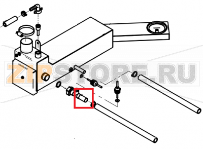 Measurement pipe P3 CONVOTHERM OES 10.10    Measurement pipe P3 CONVOTHERM OES 10.10Запчасть на сборочном чертеже под номером: 139Название запчасти на английском&nbsp;языке: Measurement pipe P3 CONVOTHERM OES 10.10