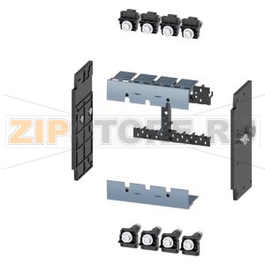 draw-out unit conversion kit for MCCB accessory for: circuit breaker 4-pole 3VA6 150/250 Siemens 3VA9144-0KD10 