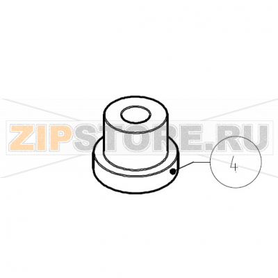 Guida molla inferiore LM 6/23 Imesa LM 23                   Guida molla inferiore LM 6/23 Imesa LM 23Запчасть на сборочном чертеже под номером: 4Название запчасти на итальянском языке: Guida molla inferiore LM 6/23 Imesa LM 23