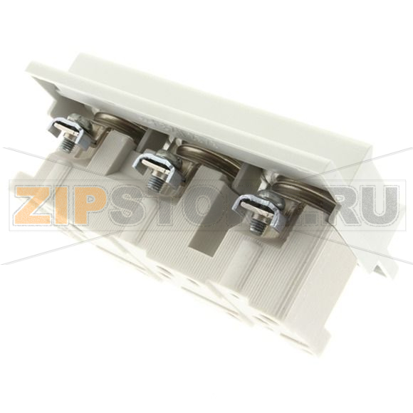 Держатель предохранителей, 25 A, AC 500 В, D2, 3P, IEC Eaton SICHERUNGSUNTERTEIL D1 E16 3POL 25A 50 