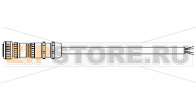 Кабель 2 м Mitsubishi Electric PCS060N-02.0-0C5 