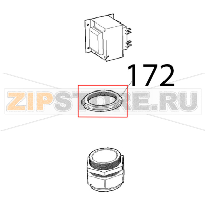 Dado pressacavo PG 48 Unox XVC 1005EP Dado pressacavo PG 48 Unox XVC 1005EPЗапчасть на деталировке под номером: 172