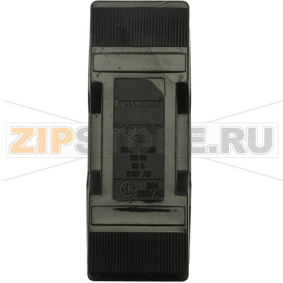 Держатель предохранителя, 20 A, AC 550 В, BS88/E1 Eaton SAFECLIP 20A BUSBAR/FRONT CONNECTED 