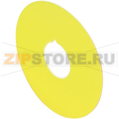 Этикетка 75 мм, желтая, 10 шт Schlegel NAS_22 