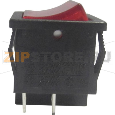 Переключатель клавишный 250 В/AC, 6 А, 1 x выкл/вкл TRU Components TC-R13-33B-02RT 