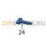 Coffee group locking shaft Bianchi BVM-952 Coffee group locking shaft Bianchi BVM-952Запчасть на деталировке под номером: 24Название запчасти Bianchi на итальянском языке: Coffee group locking shaft BVM-952.