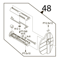 Supply holder sub ass'y Toshiba TEC SP40II