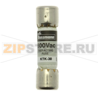 Предохранитель, 7.5 A, AC 600 В, 100 кА, 10x38 мм, UL, CSA, ыстродействующий Eaton LIMITRON FAST