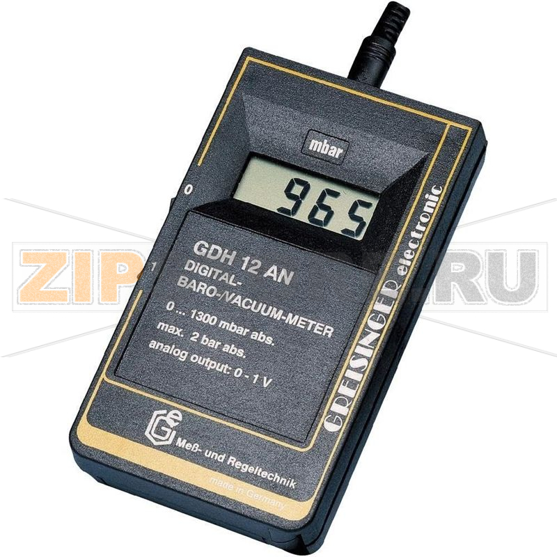 Измеритель давления цифровой, от 0 до 1.3 бар Greisinger GDH 12AN 