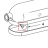 Thumb Screw White (Storm Gray) KitchenAid KSM90