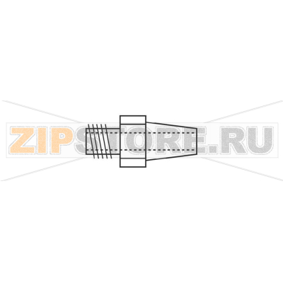 Сопло паяльное, наконечник: 1 мм, 1 шт Star Tec 