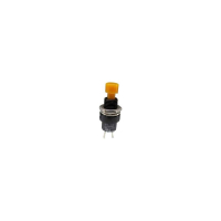 Кнопка 250 В/AC, 1.5 А, 1 x выкл/вкл, без фиксации, 1 шт TRU Components TC-R13-509A-05YL
