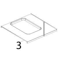 Vasca umidita inox Unox XL 195