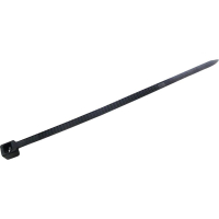 Стяжки кабельные 180 мм, черные, 100 шт TRU Components 1577938