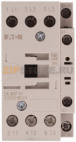 Контактор 18 А, 230В (АС), 1 НЗ доп. контакт, категория AC-3, AC-4 Eaton DILM17-01(230V50HZ, 240V60H
